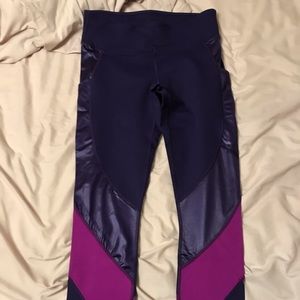 Fabletics purple pocket leggings